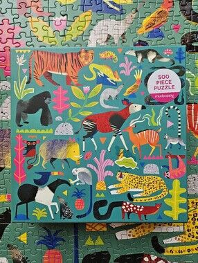 Rainforest Animals 500pc Puzzle